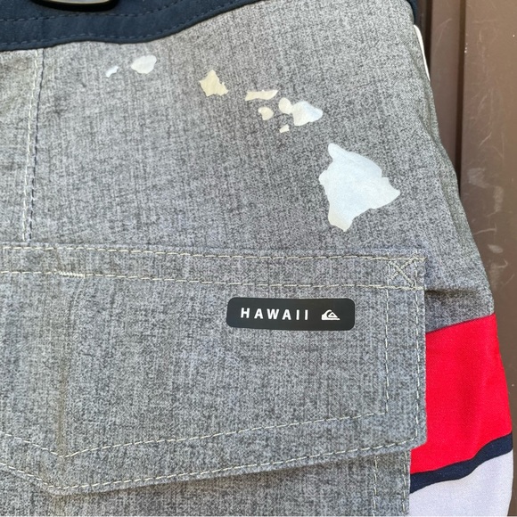 Quicksilver Highline HAWAII Boar Shorts 36 - Picture 8 of 15